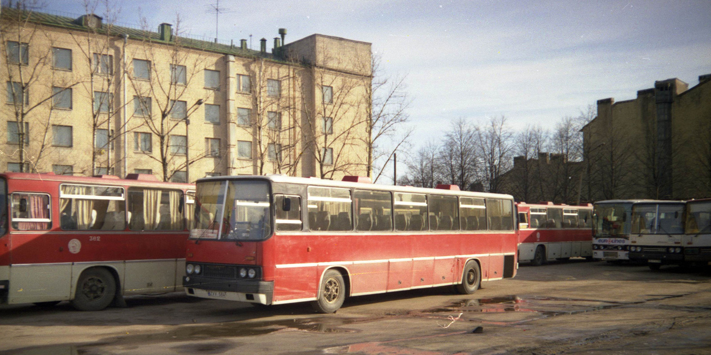 Λιθουανία, Ikarus 250.93 # ZVV 584; Saint Petersburg — Bus stations