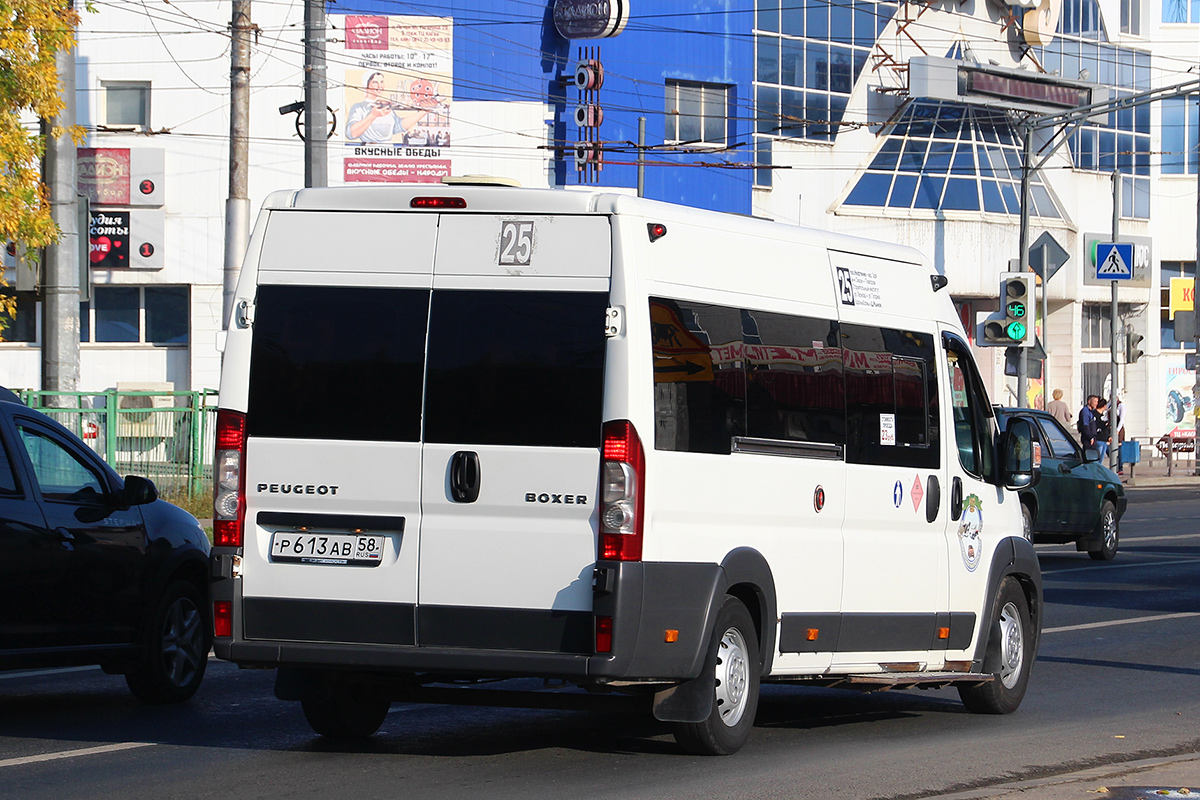 Пензенская область, Алабуга-2223 (Peugeot Boxer) № Р 613 АВ 58