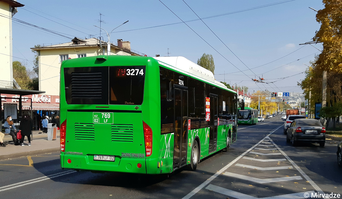 Алматы, Zhong Tong LCK6125HGAN № 3274