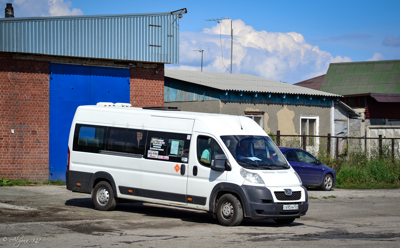 Новосибирская область, Промтех-22437* (Peugeot Boxer) № С 695 УН 154