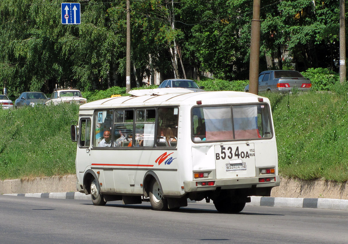 Нижегородская область, ПАЗ-32054 № В 534 ОА 152