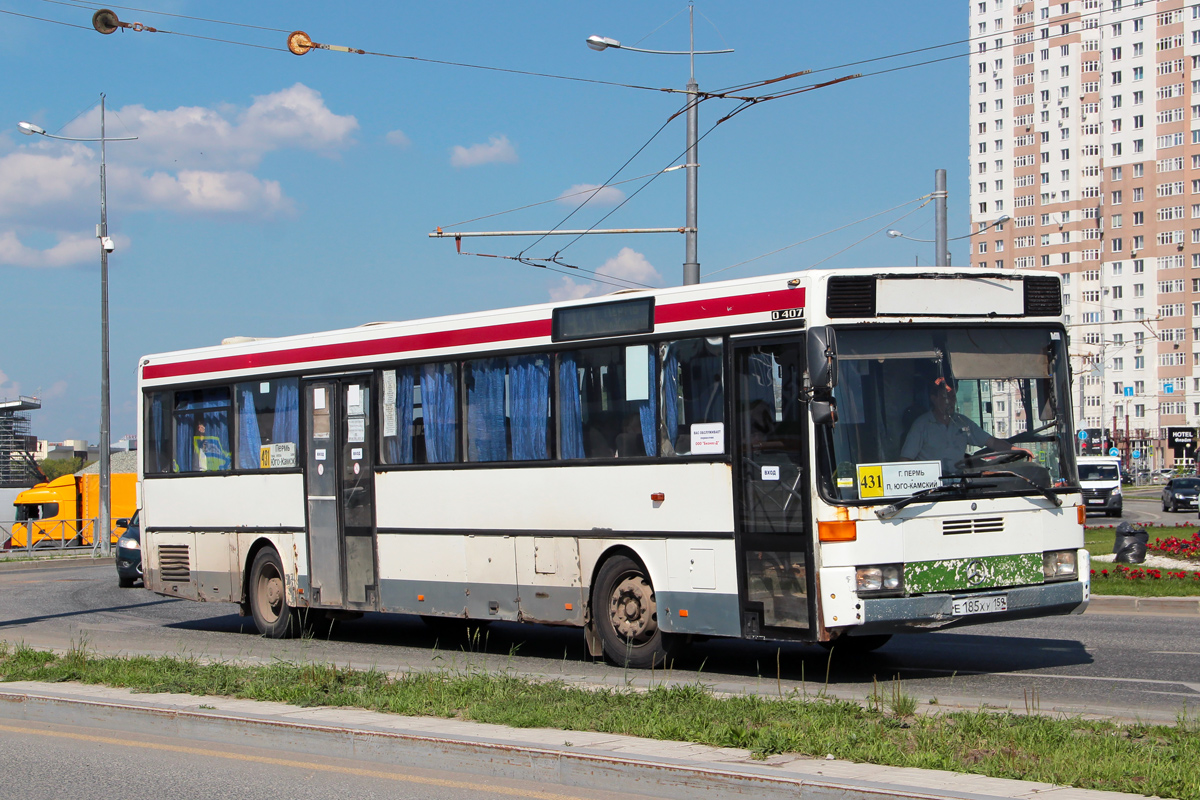 Пермский край, Mercedes-Benz O407 № Е 185 ХУ 159