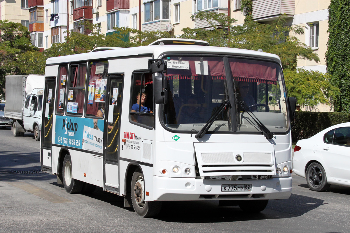 Республика Крым, ПАЗ-320302-08 № К 775 МУ 82