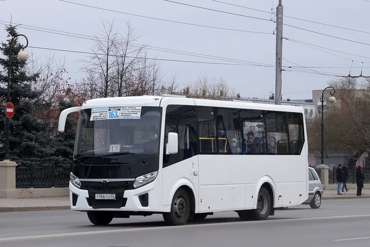 Omsk region, PAZ-320405-04 "Vector Next" Nr. Т 766 ТО 55