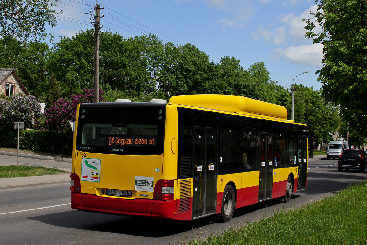 Литва, MAN A21 Lion's City NL273 CNG № 1152