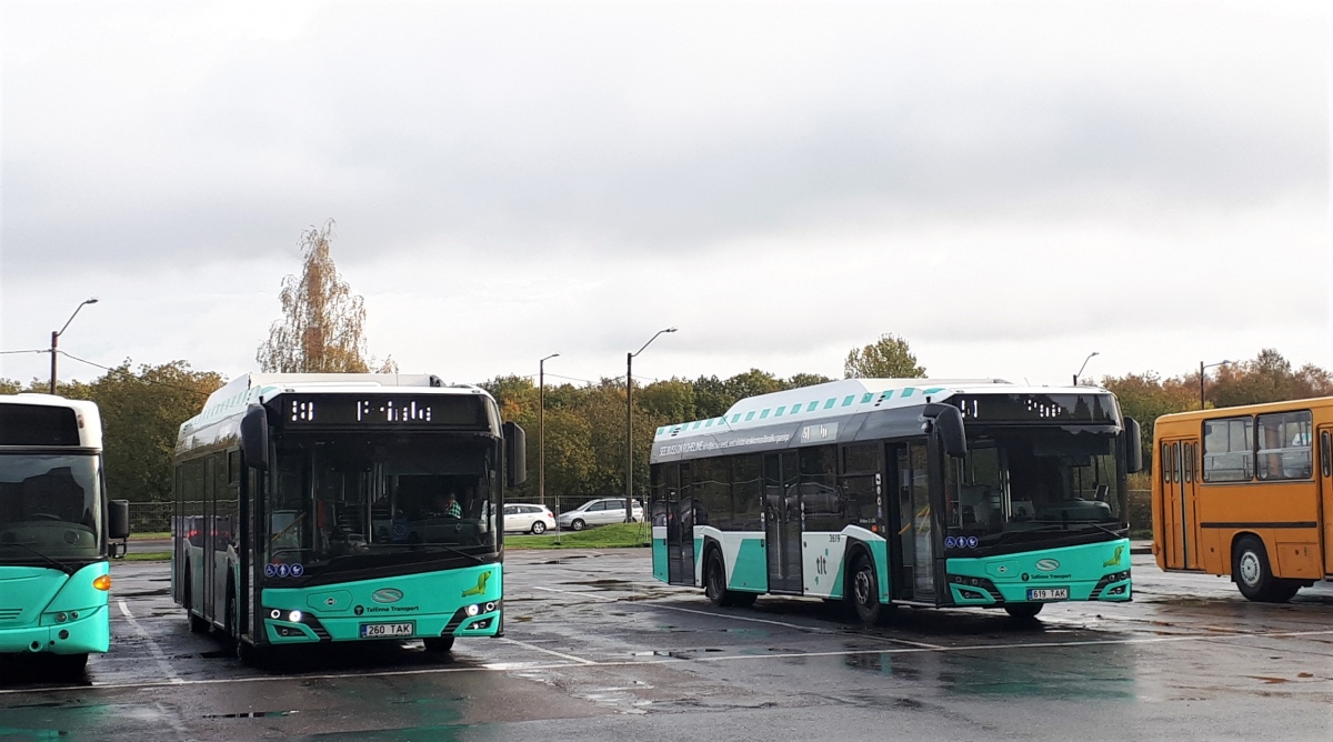 Эстония, Solaris Urbino IV 12 CNG № 3260; Эстония, Solaris Urbino IV 12 CNG № 3619
