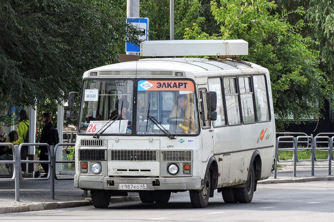 Курганская область, ПАЗ-32054 № 301