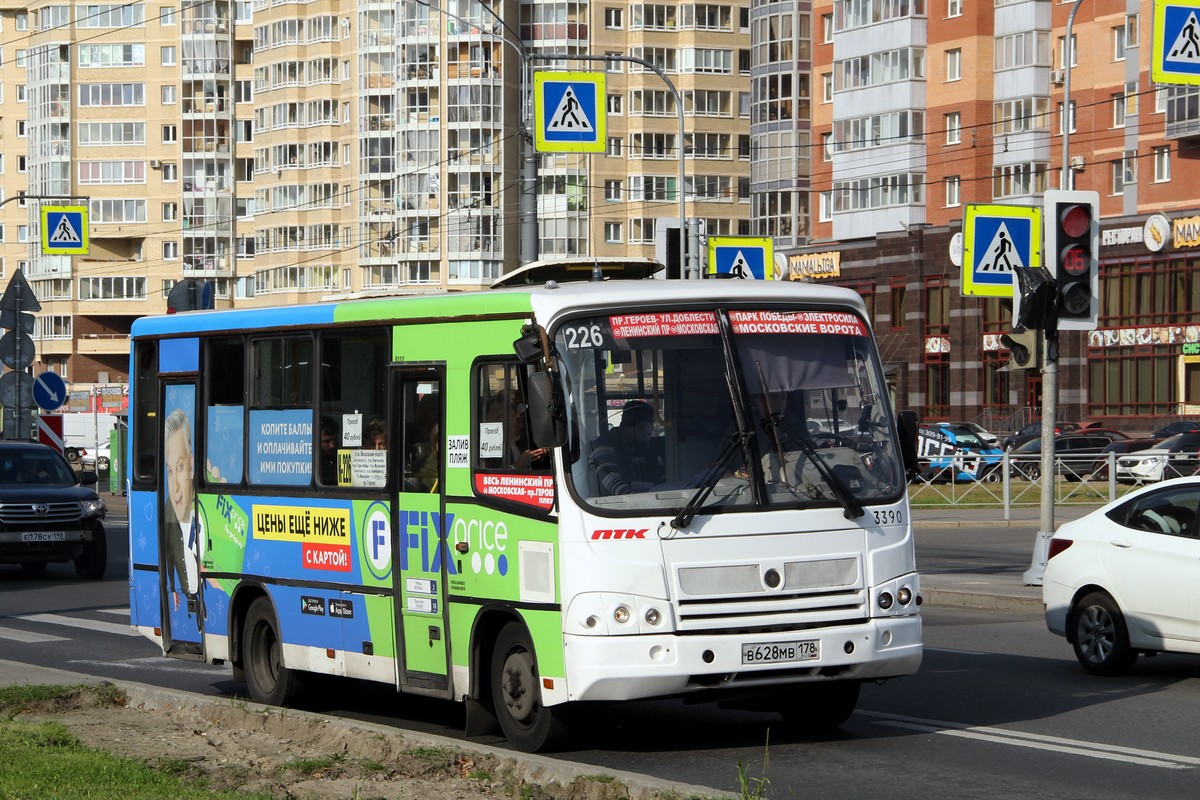 Санкт-Петербург, ПАЗ-320402-05 № n390