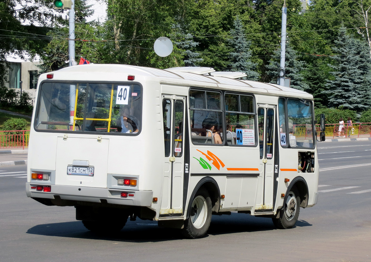 Нижегородская область, ПАЗ-32054 № К 821 СМ 152