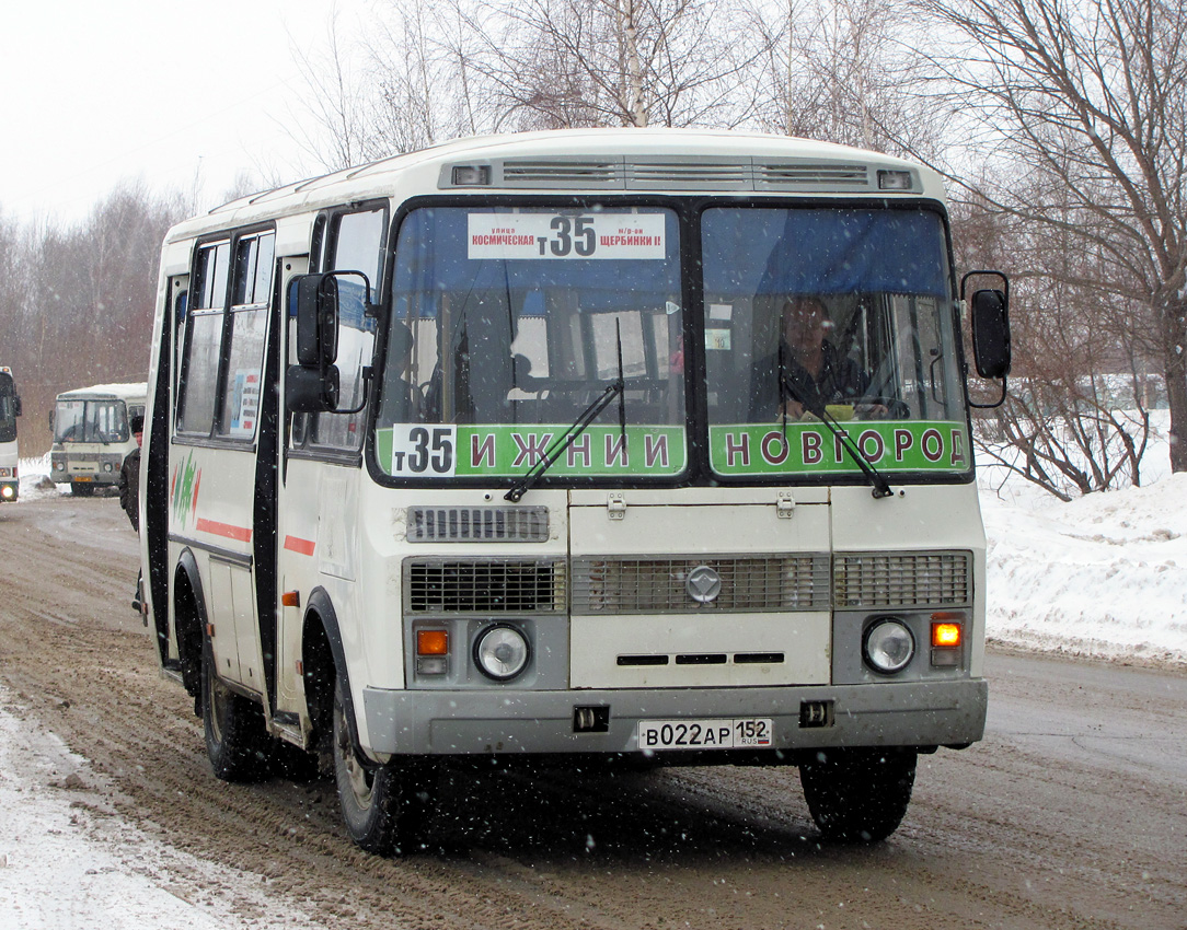 Нижегородская область, ПАЗ-32054 № В 022 АР 152