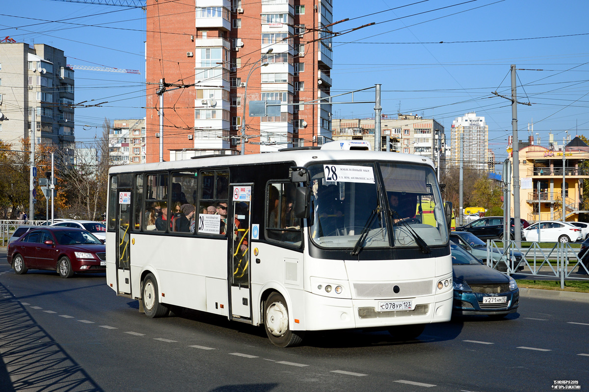 Краснодарский край, ПАЗ-320412-04 "Вектор" № С 078 УР 123