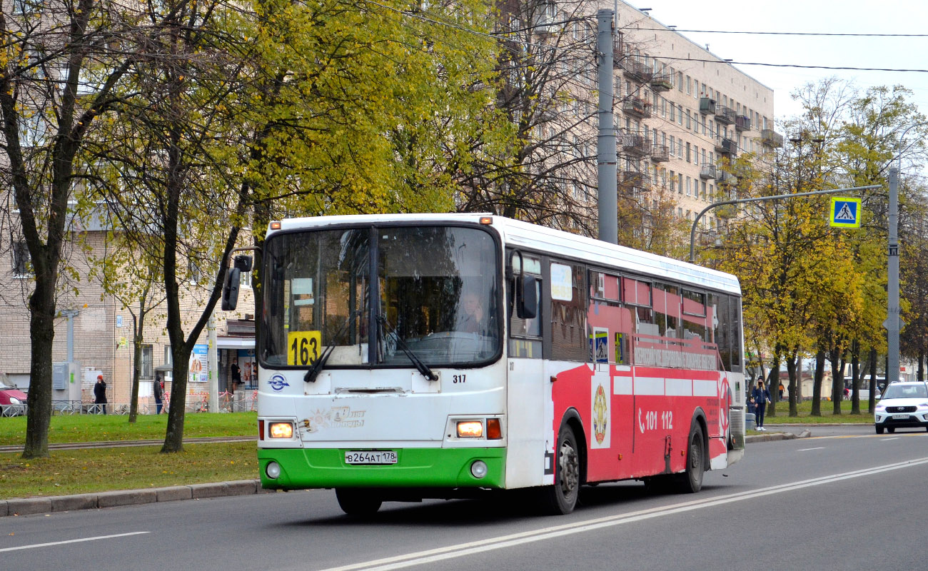 Санкт-Петербург, ЛиАЗ-5293.53 № 317