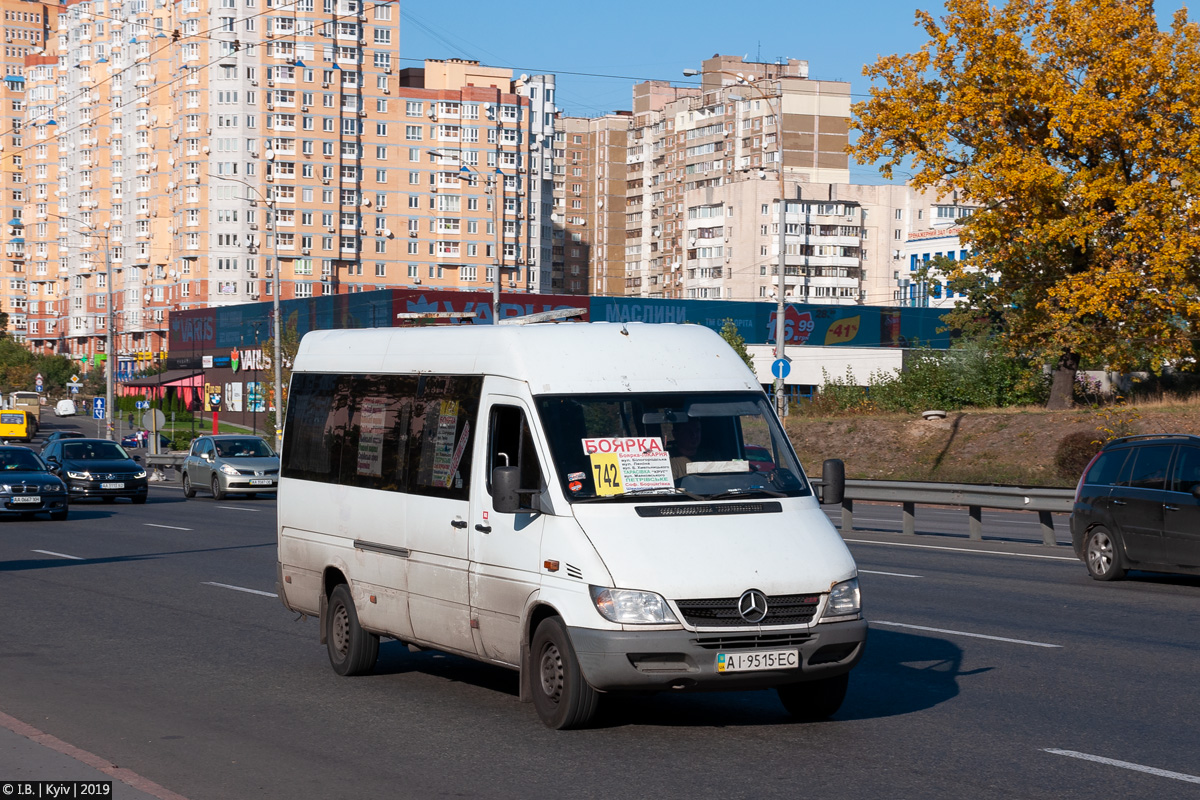 Киевская область, Mercedes-Benz Sprinter W903 312D № AI 9515 EC