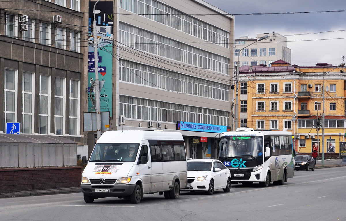 Омская область, Луидор-223201 (MB Sprinter Classic) № У 764 СН 174