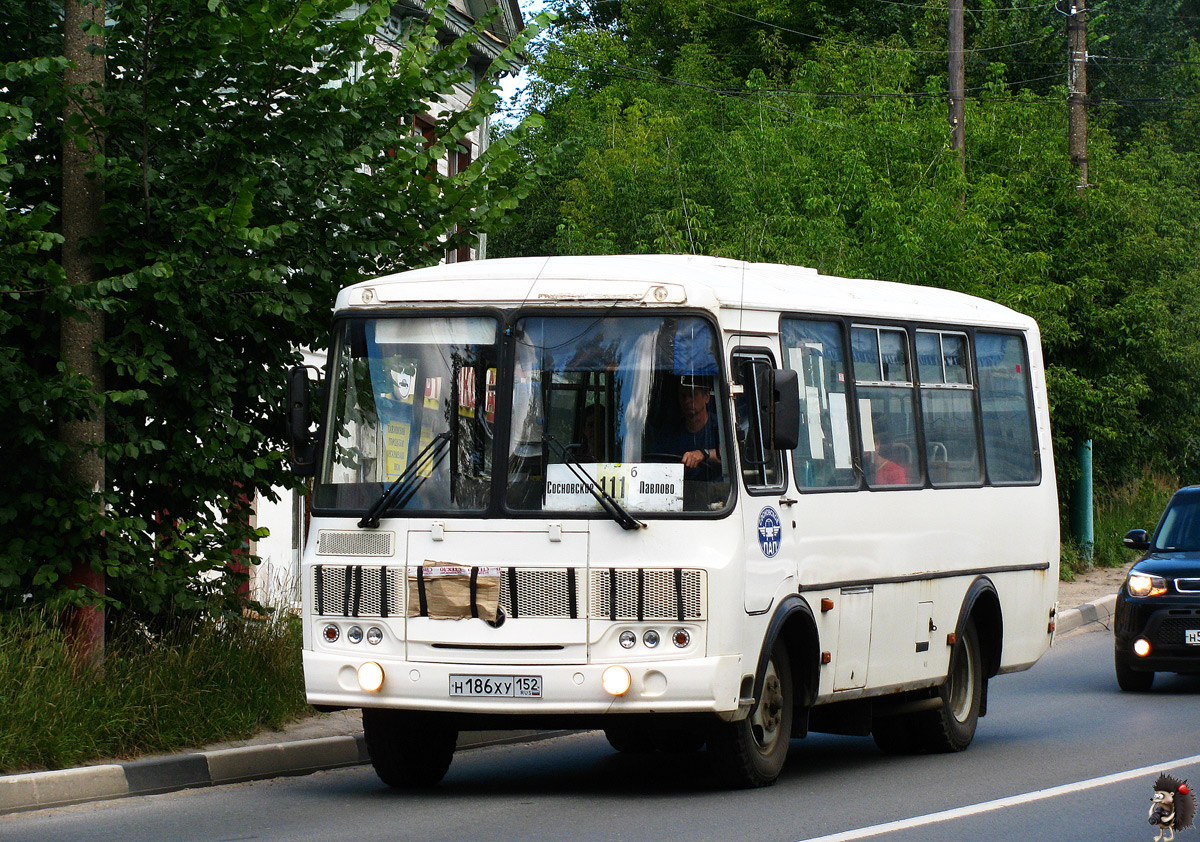 Нижегородская область, ПАЗ-32053 № Н 186 ХУ 152