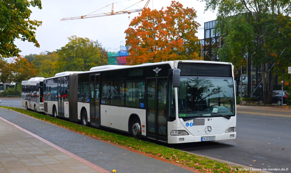 Niedersachsen, Mercedes-Benz O530G Citaro G Nr. 2118