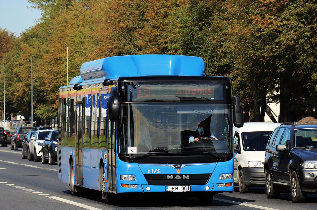 Литва, MAN A21 Lion's City NL273 CNG № 61