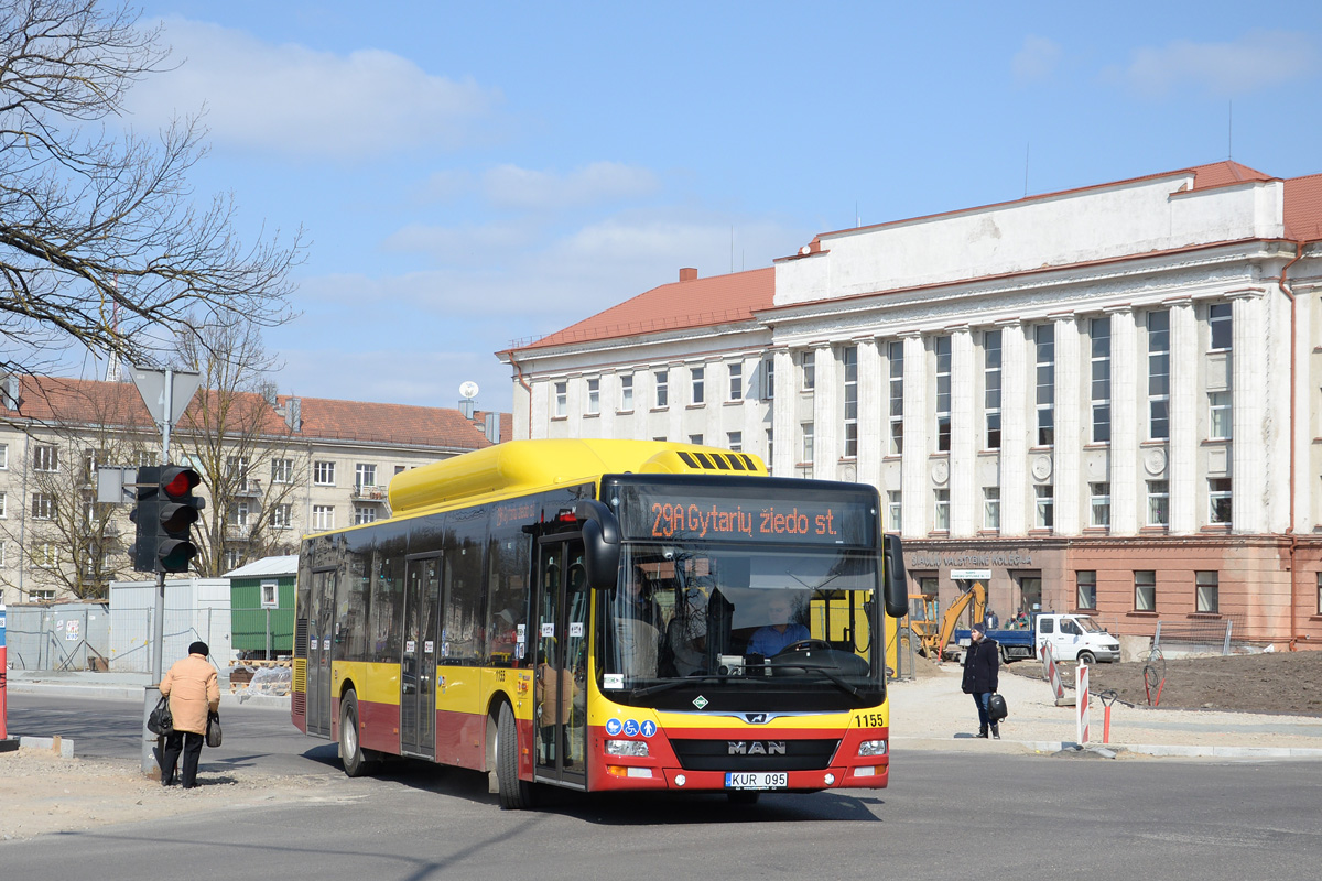 Литва, MAN A21 Lion's City NL273 CNG № 1155