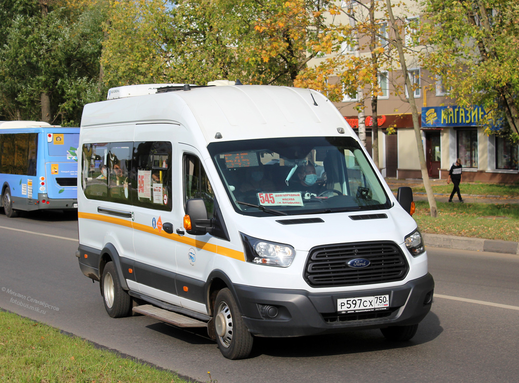 Московская область, Ford Transit FBD [RUS] (Z6F.ESG.) № Р 597 СХ 750