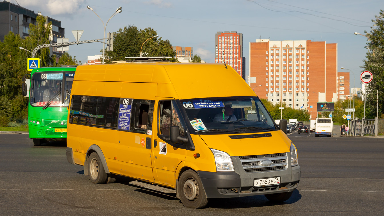 Свердловская область, Нижегородец-222702 (Ford Transit) № Х 755 АЕ 96