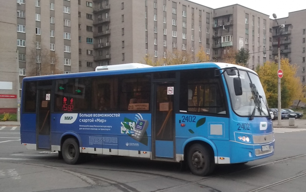 Вологодская область, ПАЗ-320414-05 "Вектор" (1-1) № 2402