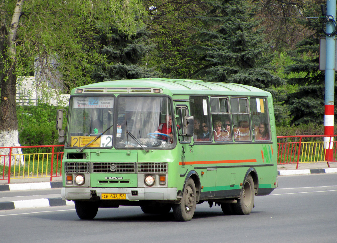 Нижегородская область, ПАЗ-32054 № АН 433 52