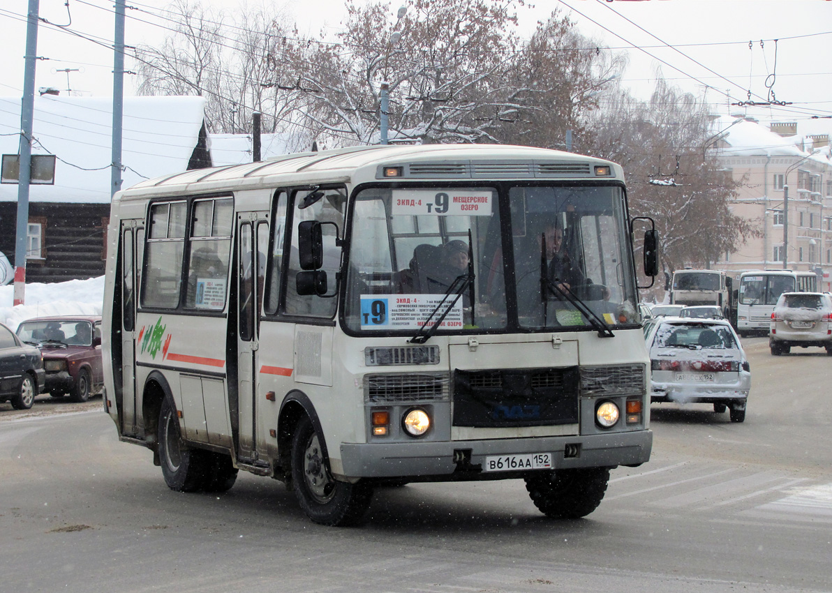 Нижегородская область, ПАЗ-32054 № В 616 АА 152