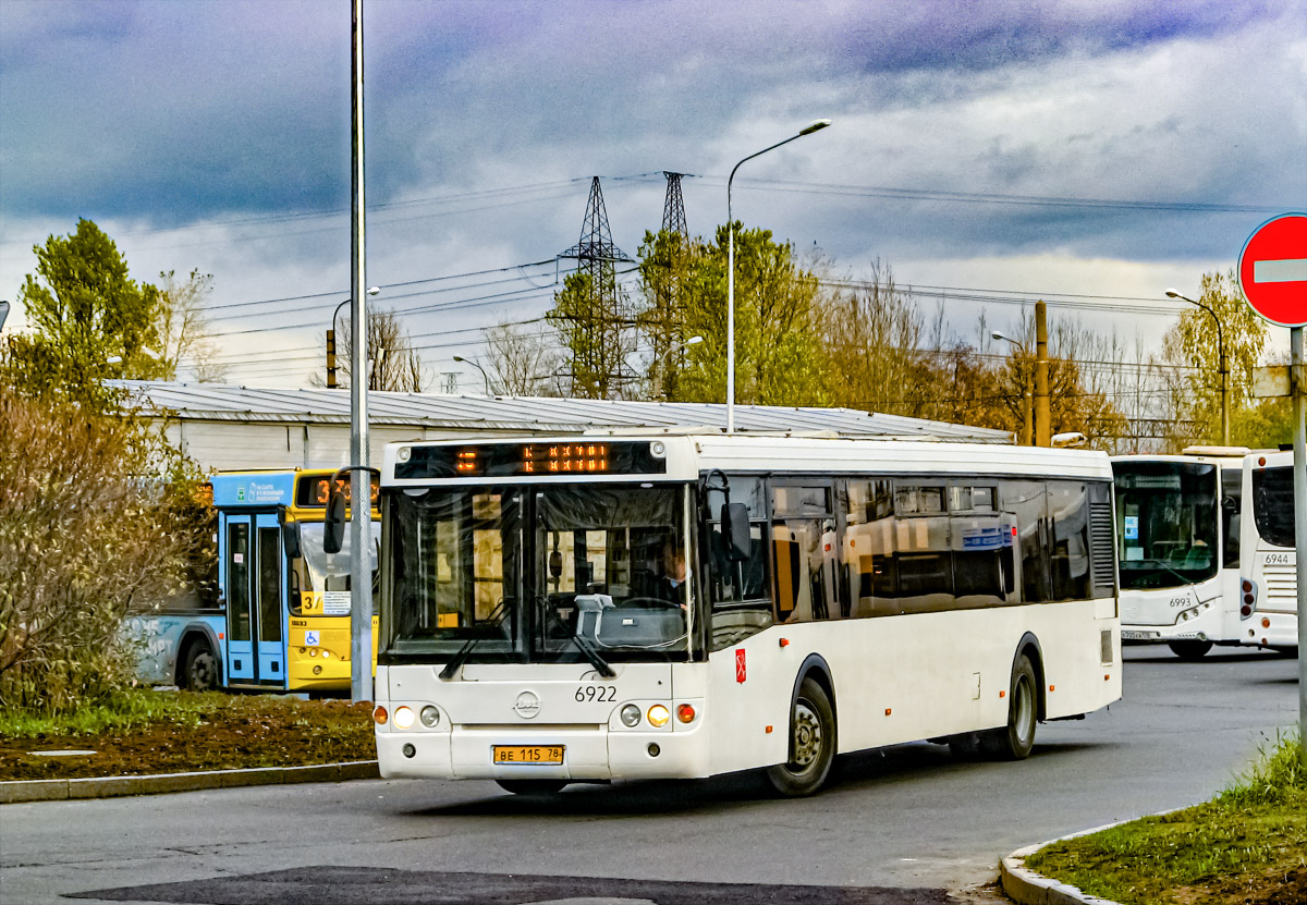 Санкт-Петербург, ЛиАЗ-5292.20 № 6922