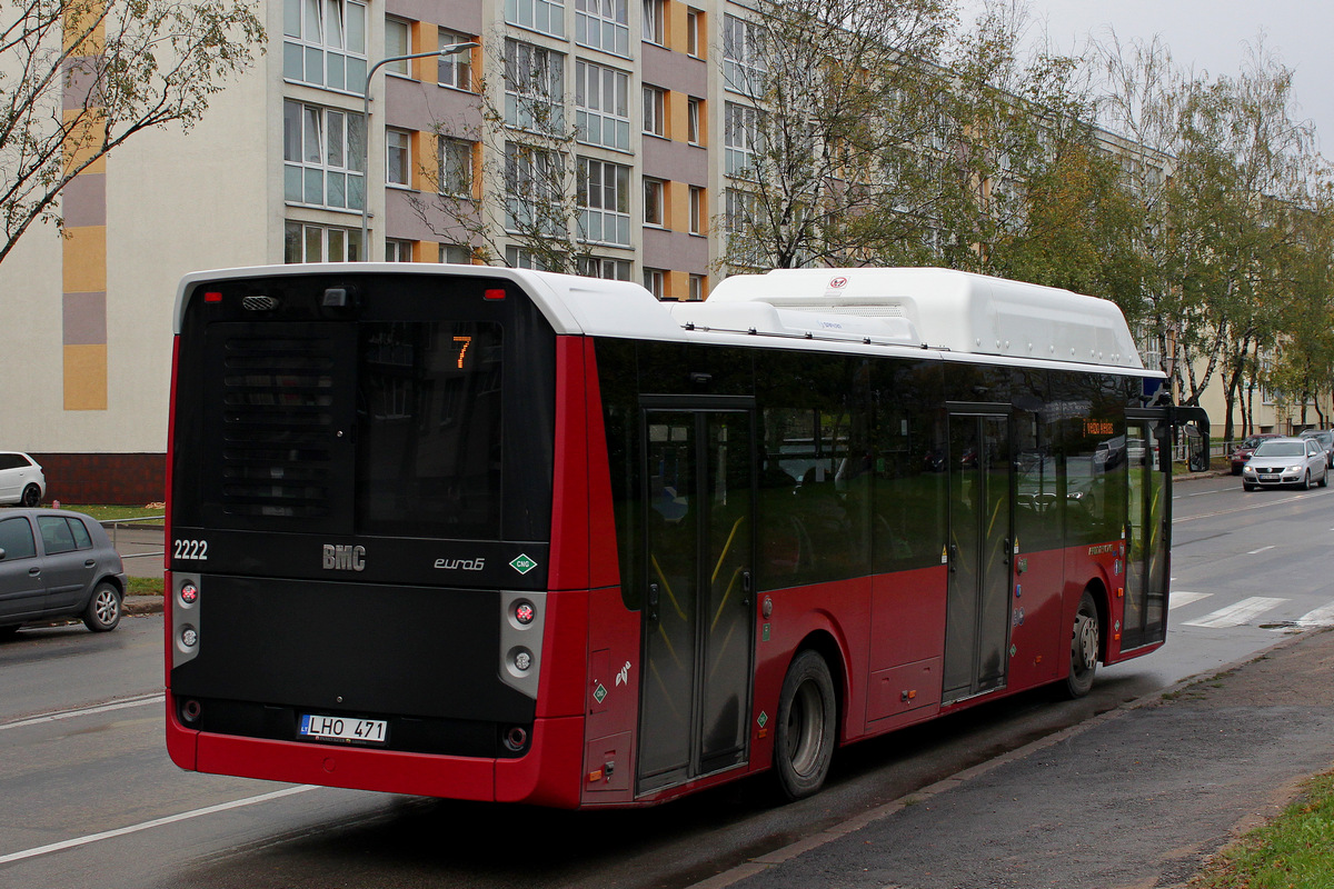 Литва, BMC Procity II 12LF CNG № 2222