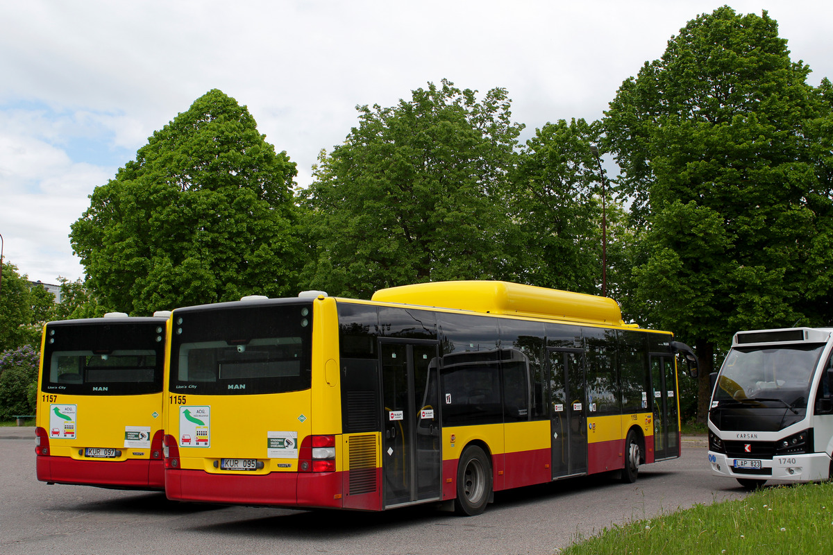 Литва, MAN A21 Lion's City NL273 CNG № 1155