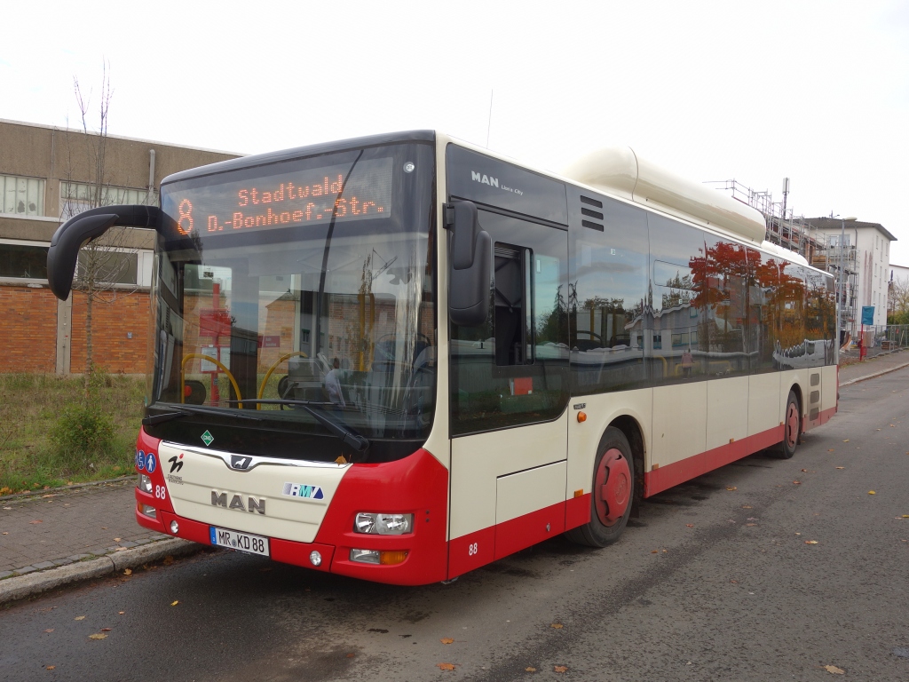 Гессен, MAN A21 Lion's City NL313 CNG № 88