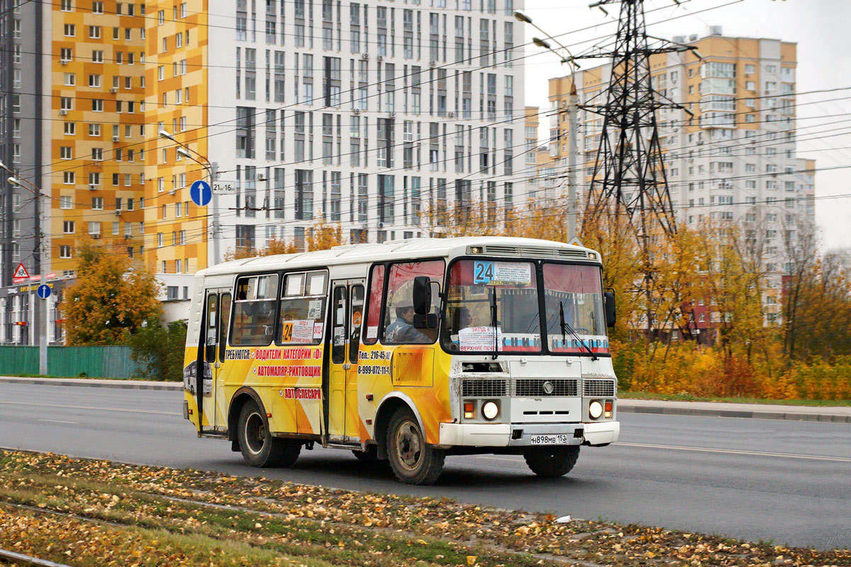 Нижегородская область, ПАЗ-32054 № Н 898 МВ 152