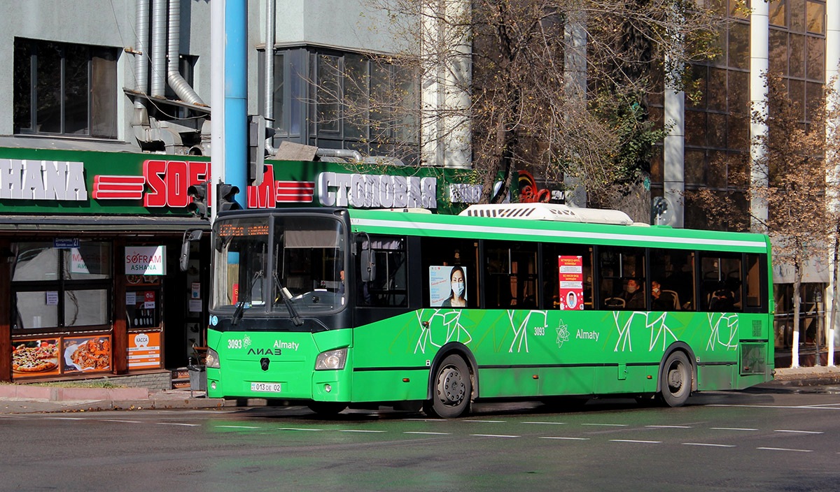 Almaty, LiAZ-5293.60 № 3093