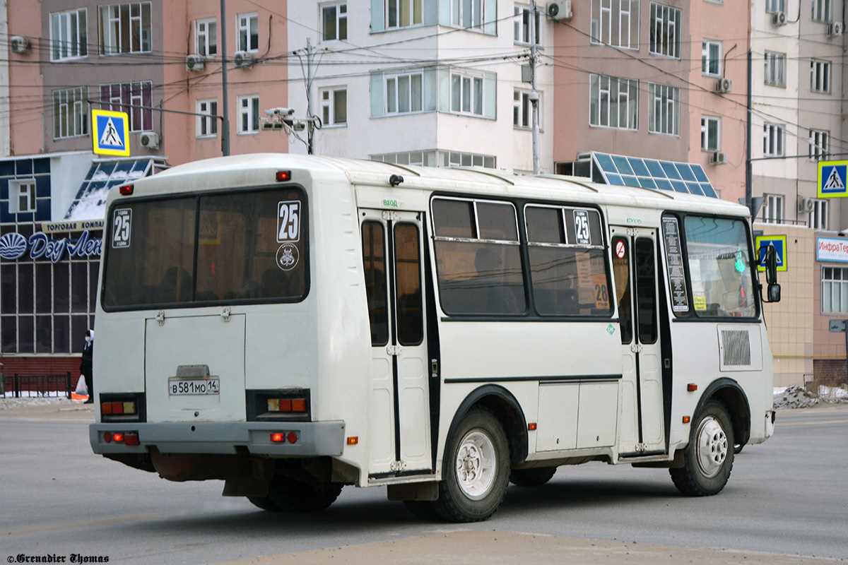 Саха (Якутия), ПАЗ-32054 № В 581 МО 14