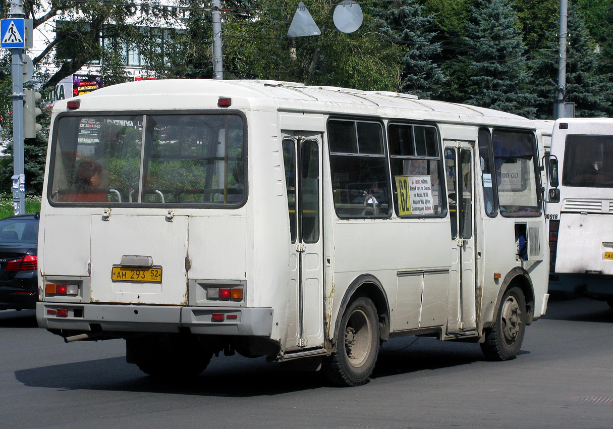 Нижегородская область, ПАЗ-32054 № АН 293 52