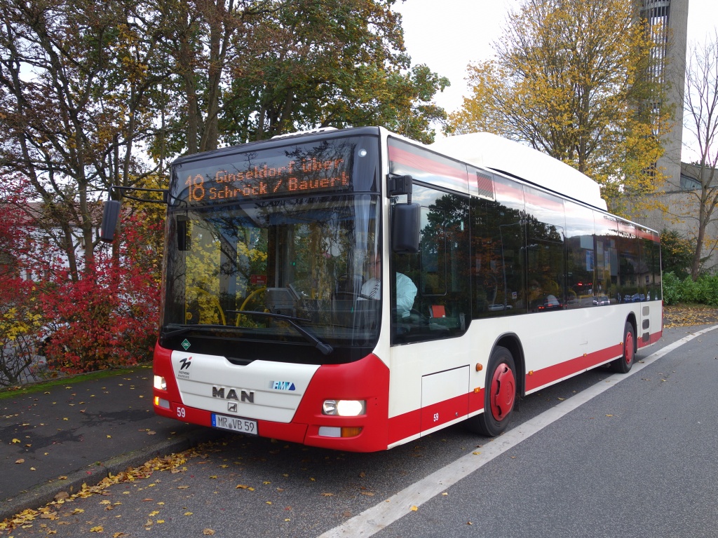 Hesse, MAN A21 Lion's City NL313 CNG Nr. 59