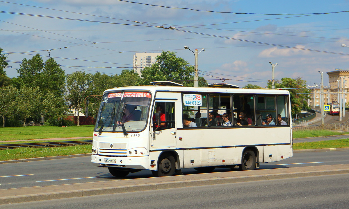 Санкт-Петербург, ПАЗ-320402-05 № n340