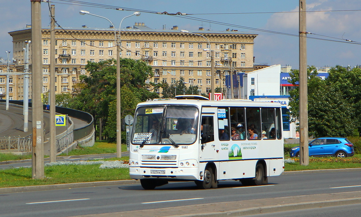 Санкт-Петербург, ПАЗ-320302-11 № 9682