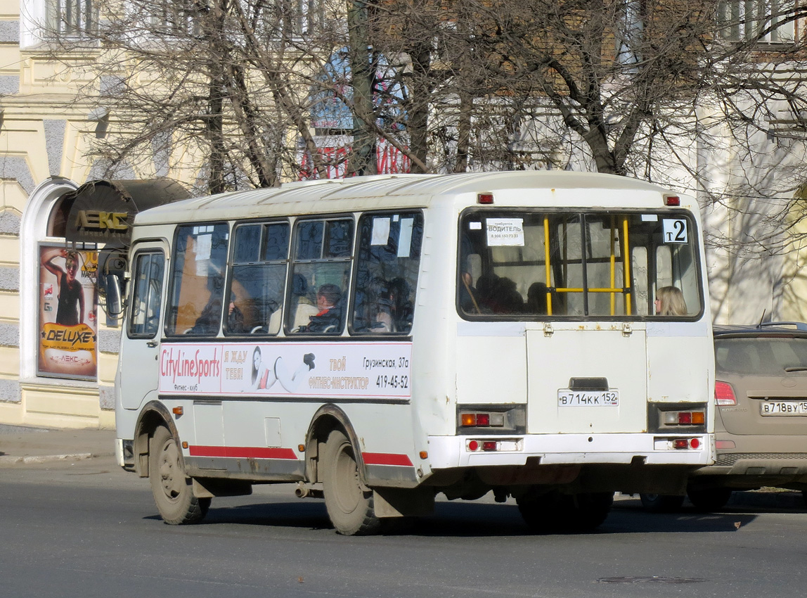 Нижегородская область, ПАЗ-32054 № В 714 КК 152