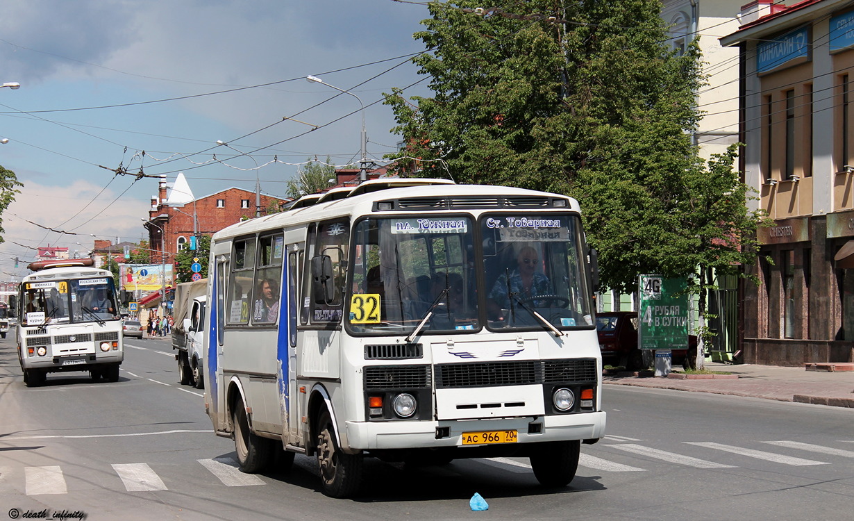 Томская область, ПАЗ-32054 № АС 966 70