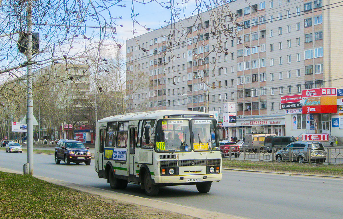 Томская область, ПАЗ-32054 № К 890 ЕЕ 70