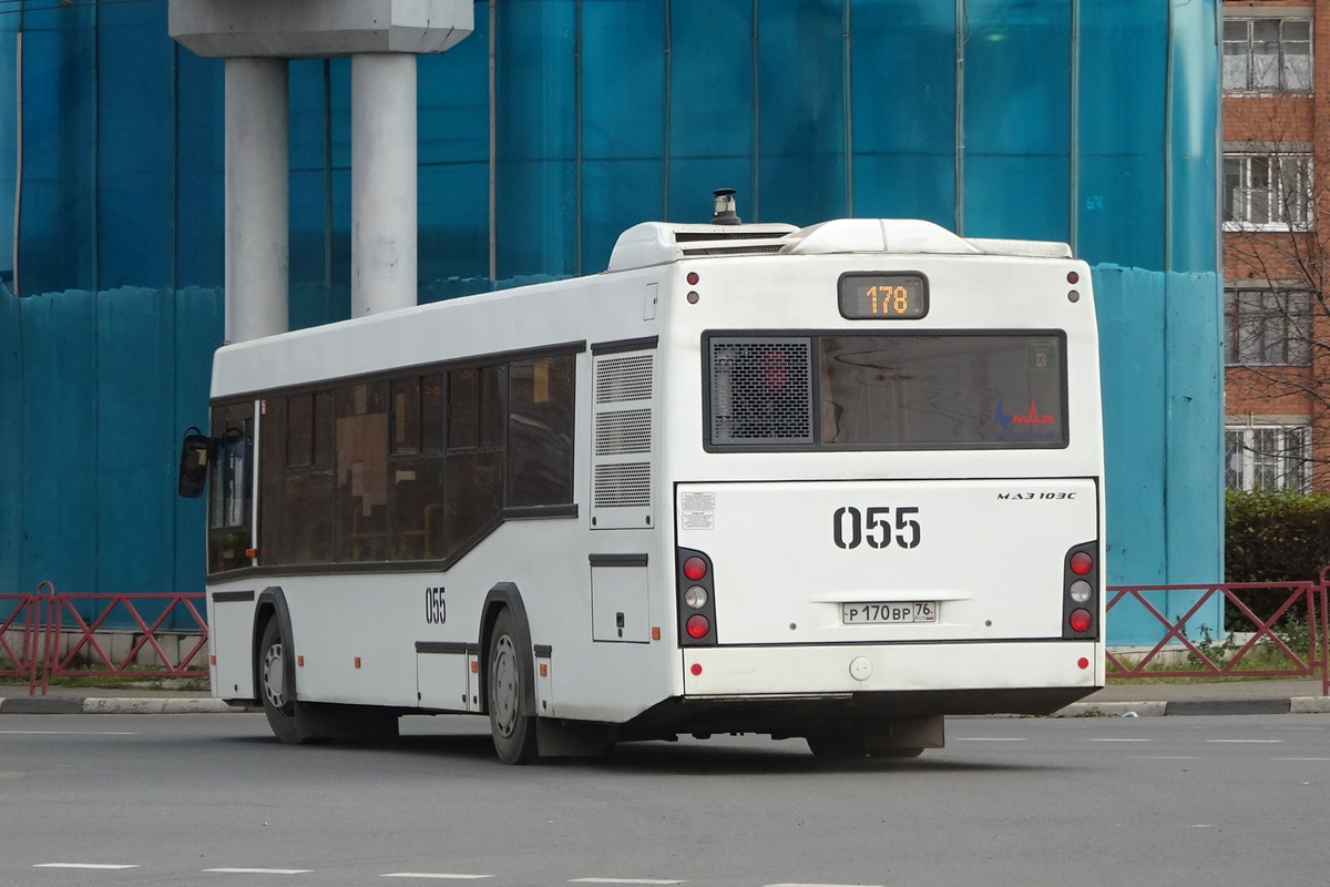 Ярославская область, МАЗ-103.586 № 055