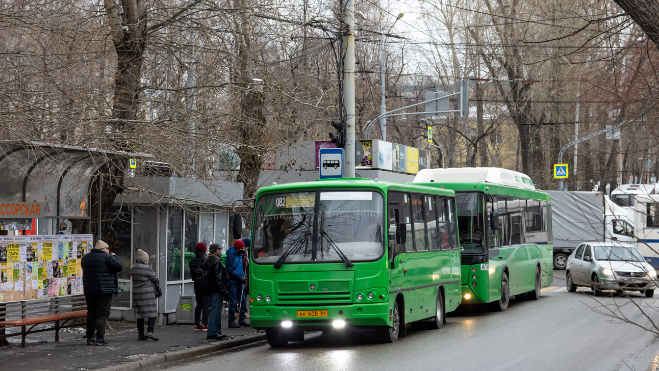 Свердловская область, ПАЗ-320402-04 № КК 608 66