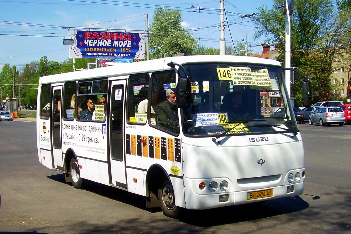 Одесская область, Богдан А09202 № BH 2496 AA