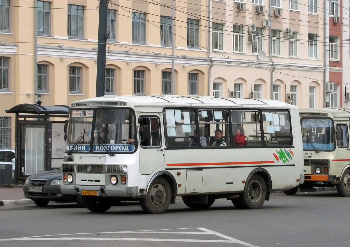 Нижегородская область, ПАЗ-32054 № АТ 997 52