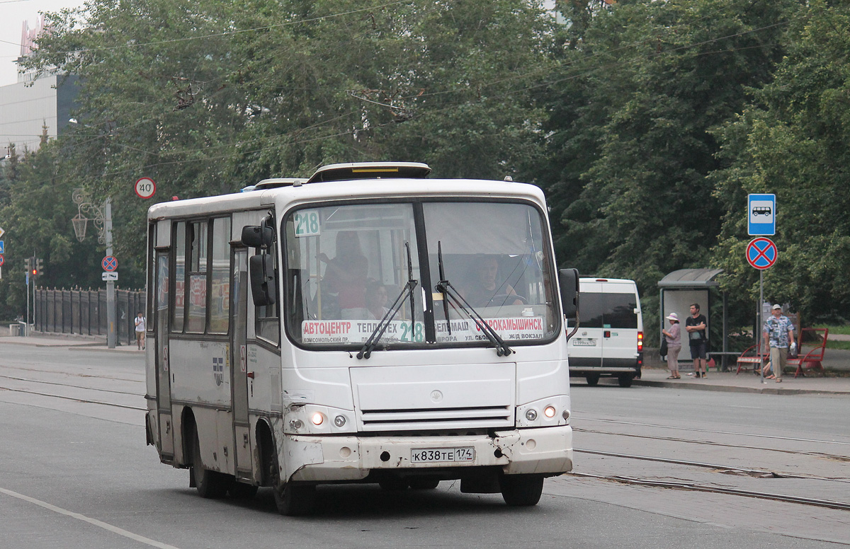 Челябинская область, ПАЗ-320402-03 № К 838 ТЕ 174