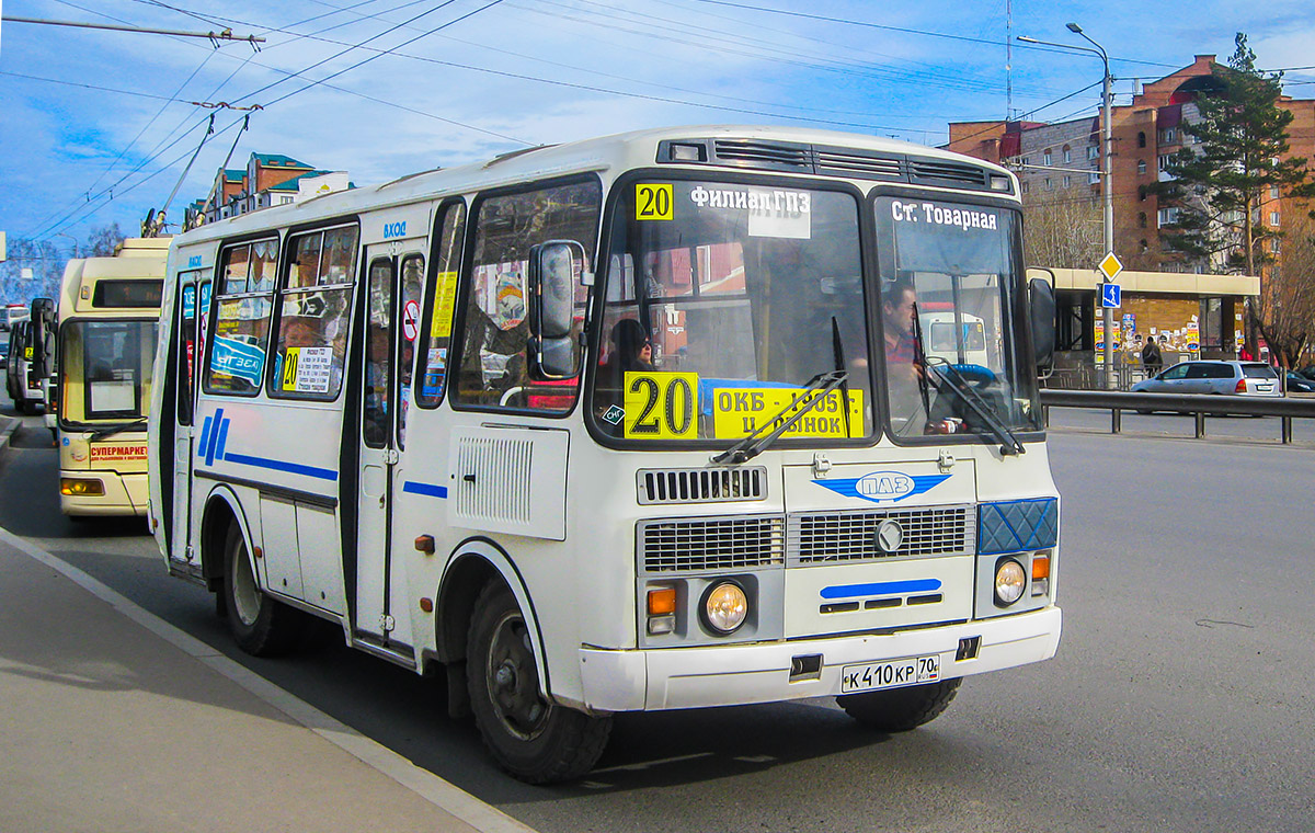 Томская область, ПАЗ-32054 № К 410 КР 70