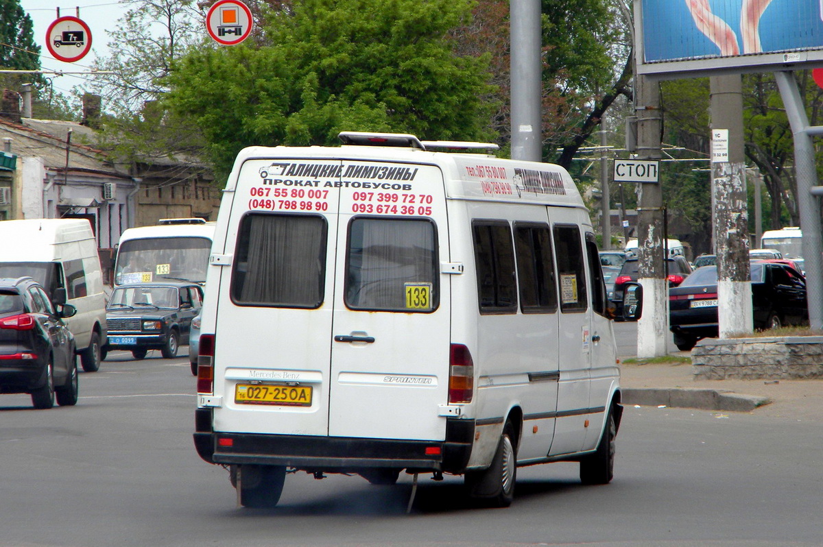 Одесская область, Mercedes-Benz Sprinter W903 312D № 027-25 ОА