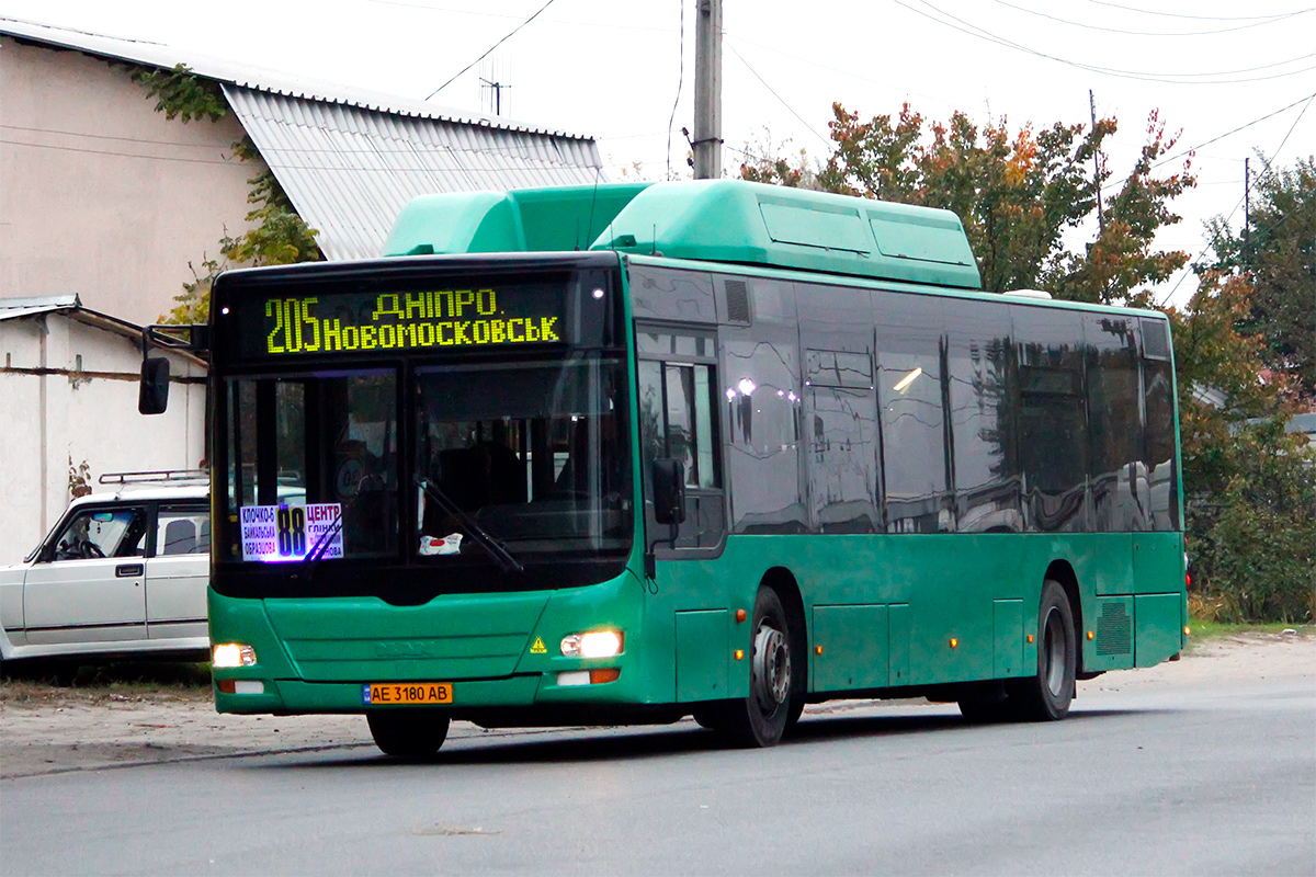 Днепропетровская область, MAN A21 Lion's City NL313 CNG № 38