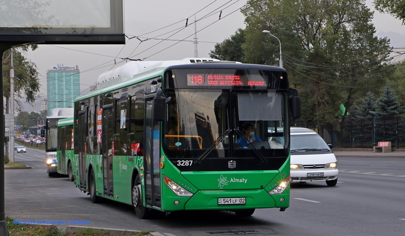 Алматы, Zhong Tong LCK6125HGAN № 3287